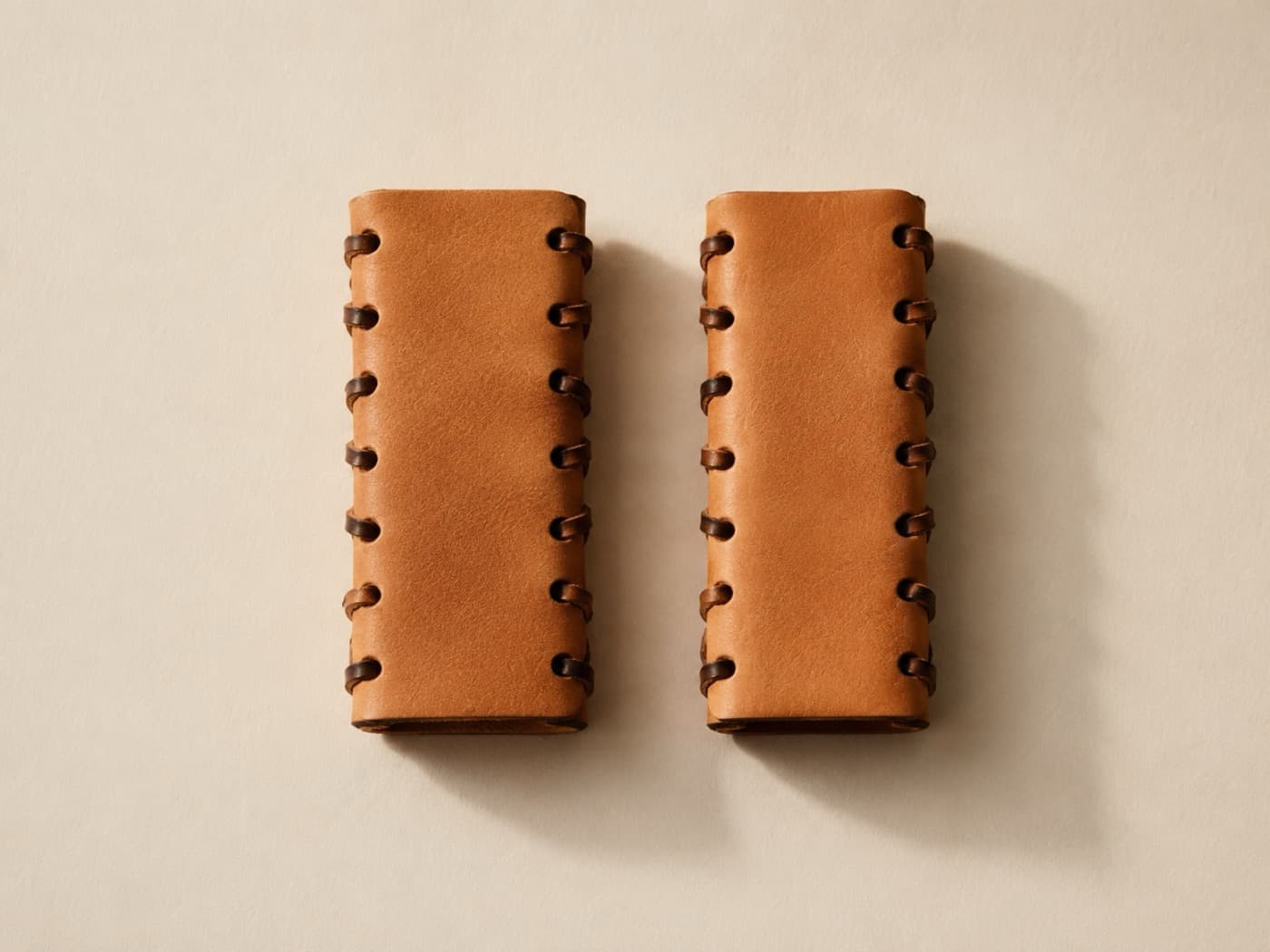 Door Handle Wrap, Pair — Laced around a handle in about a minute. The one piece here that gets touched every day.
